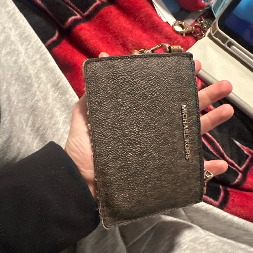 Michael Kors Dark Brown Card Wallet